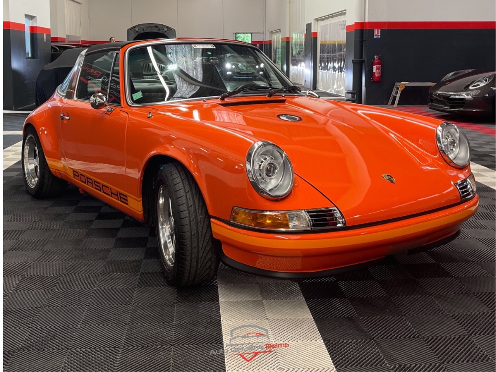 Traitement céramique voiture sur Porsche 911 Targa Backdating