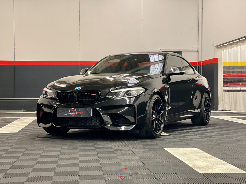 Detailing et film protection carrosserie XPEL sur BMW M2 Compétition