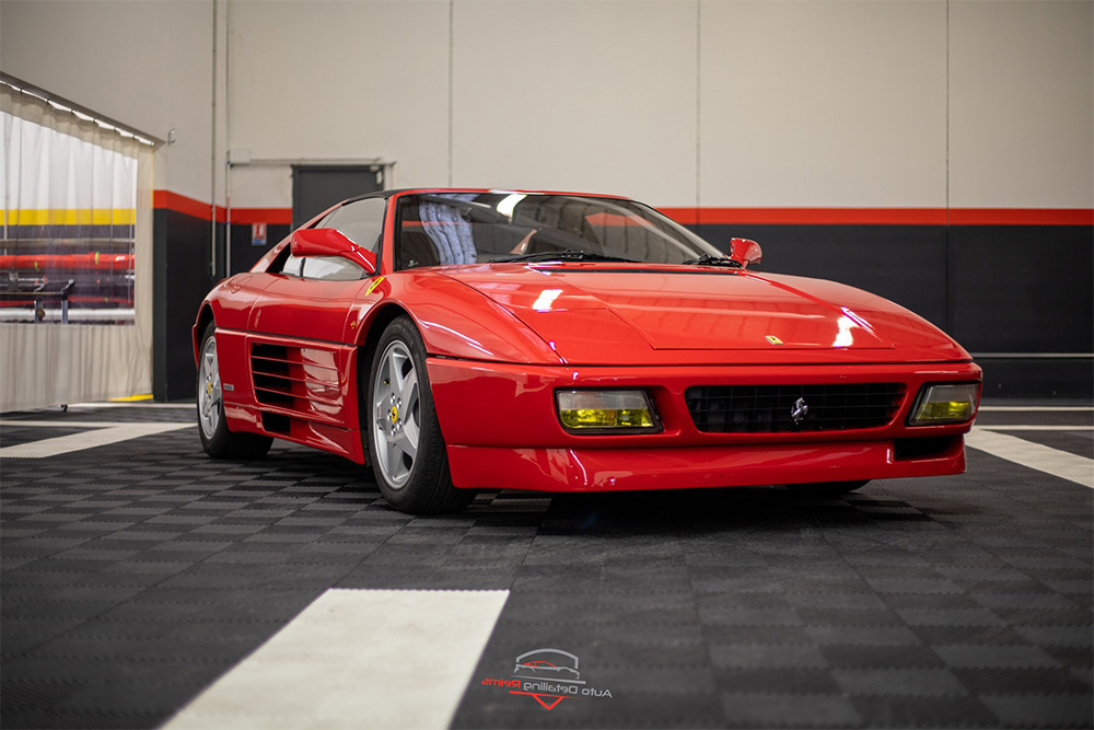 Film protection carrosserie XPEL sur Ferrari 348 TS