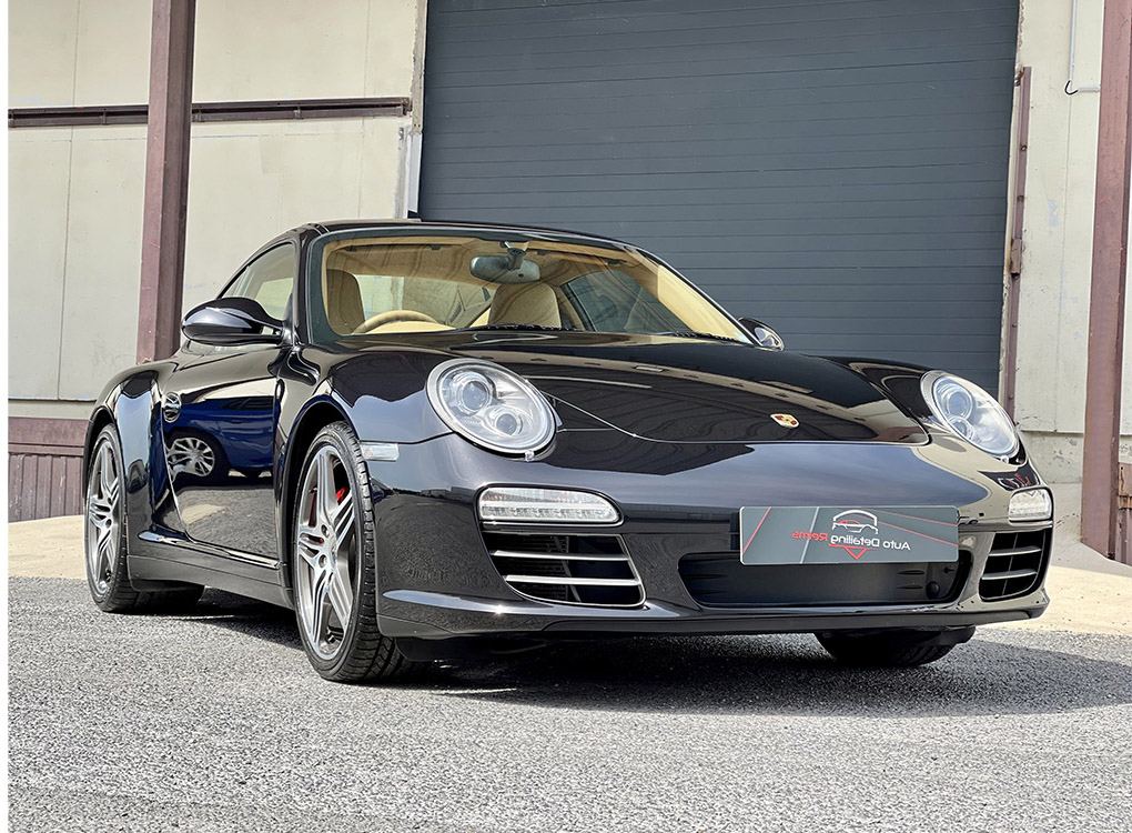 Detailing et traitement céramique voiture sur Porsche 997 Carrera 4S